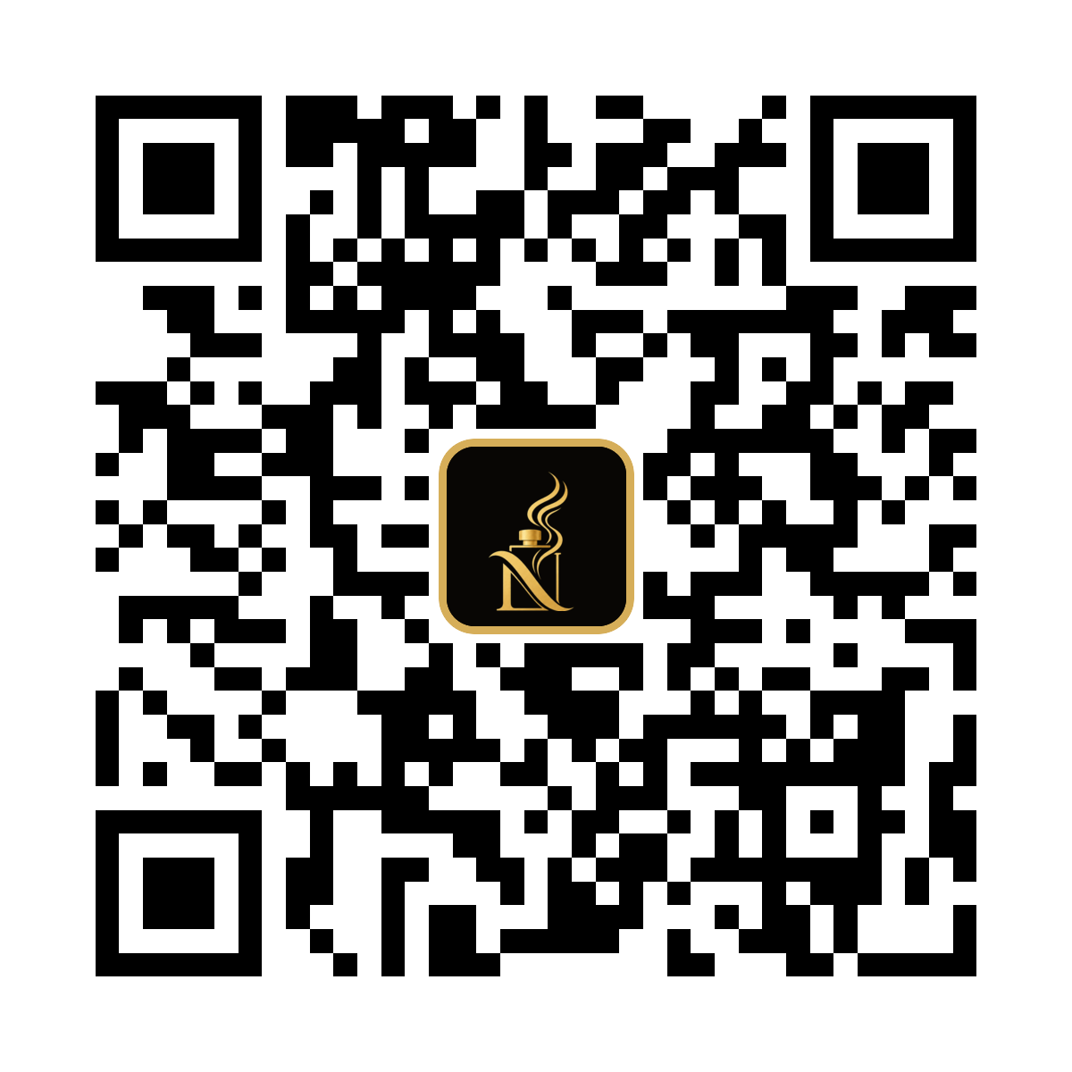 رمز QR لفتح الكرت الإلكتروني لنسمات العود